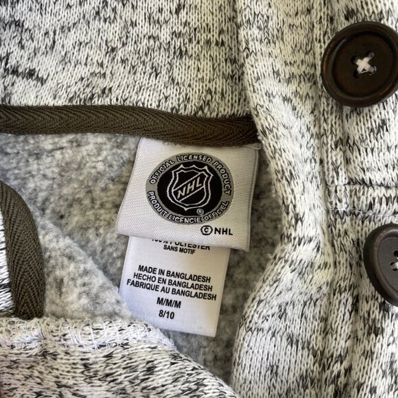 NHL Tampa Bay Lightning Mock Neck Gray Womens Sweater - Size M 8/10 (T8) - Picture 2 of 9